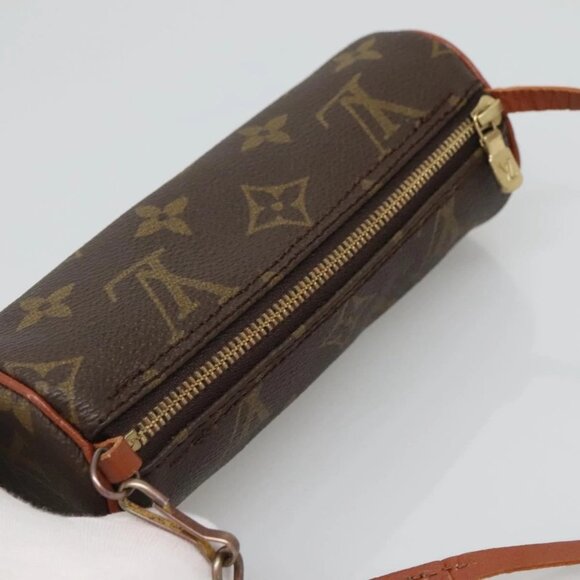 LOUIS VUITTON Monogram Papillon Pouch LV Auth - Picture 7 of 16